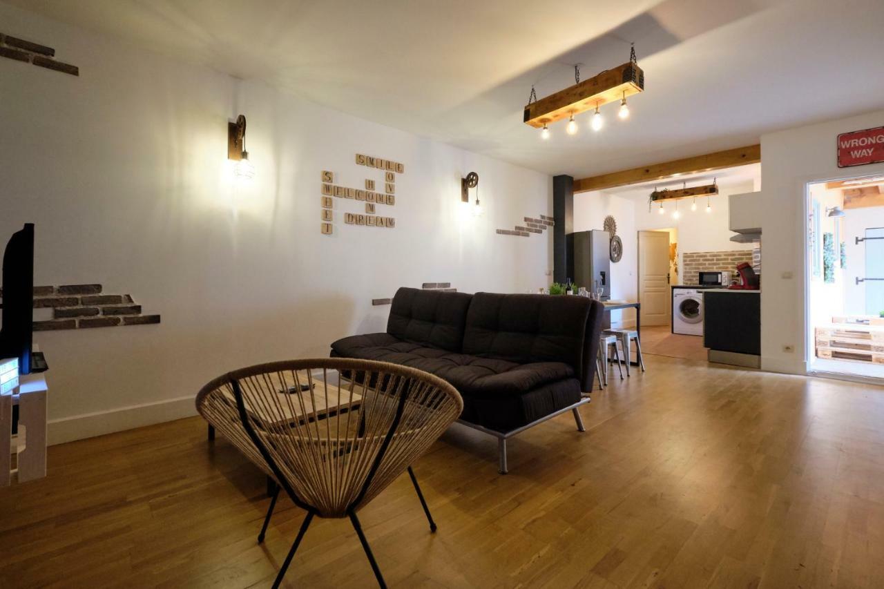 Melina - Appartement Dans Les Remparts De La Bastide Avec Parking Et Terrasse Каркассонн Екстер'єр фото