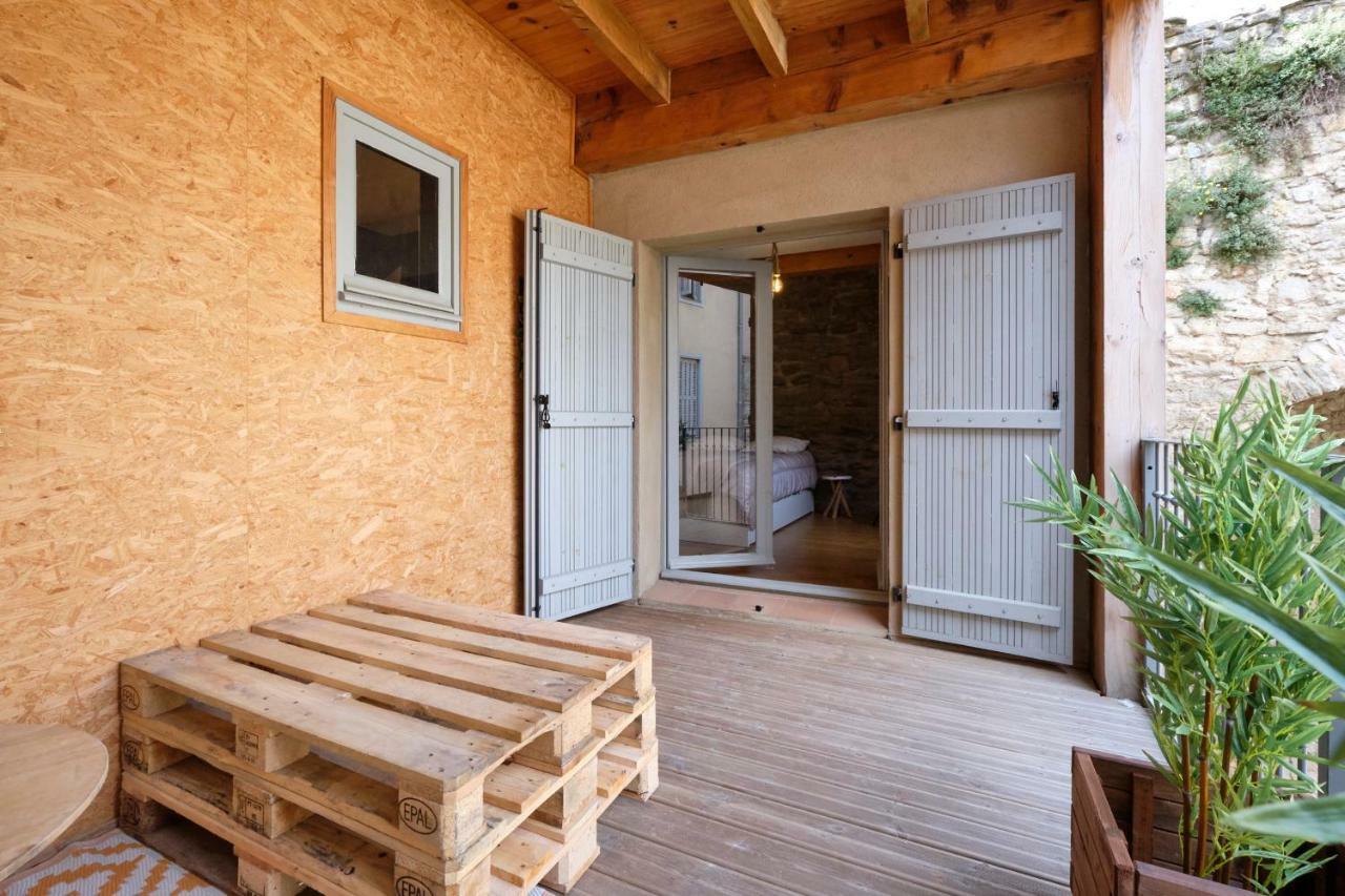 Melina - Appartement Dans Les Remparts De La Bastide Avec Parking Et Terrasse Каркассонн Екстер'єр фото